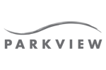 Parkview Construction Company grayscale logo - a top ANZ contractor using HammerTech's construction safety intelligence software