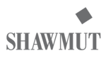 Shawmut construction grayscale logo (626x417) or 3to2 aspect ratio - a top ANZ contractor using HammerTech's construction safety intelligence software