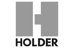 Holder construction grayscale logo (626x417) or 3to2 aspect ratio - a top ANZ contractor using HammerTech's construction safety intelligence software