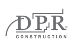 Logo of DPR construction company, a user of HammerTech HSEQ safety intelligence platform