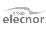 elecnor construction grayscale logo (626x417) or 3to2 aspect ratio - a top ANZ contractor using HammerTech's construction safety intelligence software