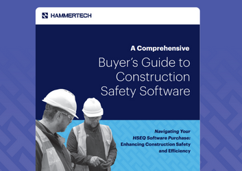 Front cover of the Comprehensive Buyer's Guide for HSEQ Software in Australia and New Zealand