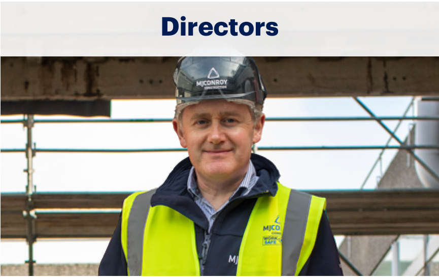 An image of a main contractor director to represent other directors who may be interested in learning about HammerTech's safety intelligence software.