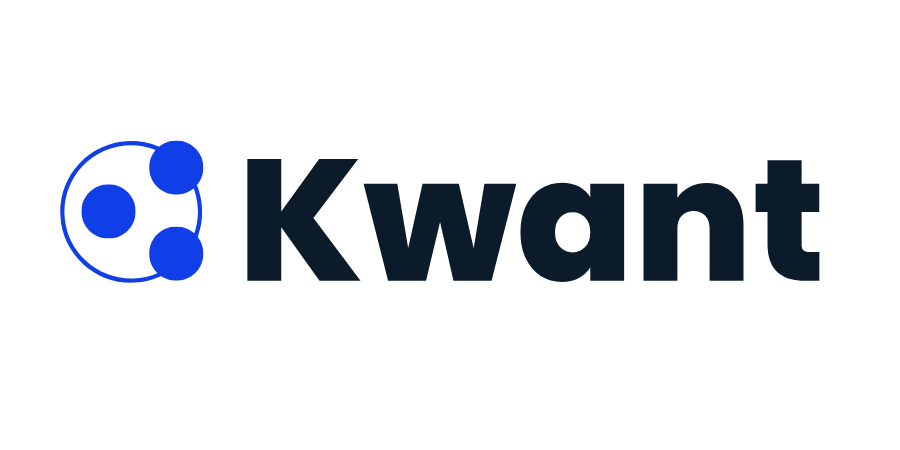 Kwant logo, an AI-driven workforce management integration partner with HammerTech's construction safety intelligence software platform. 