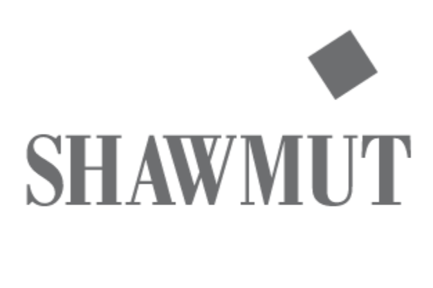 Shawmut construction grayscale logo (626x417) or 3to2 aspect ratio - a top ANZ contractor using HammerTech's construction safety intelligence software